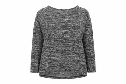 Topshop Womens Black   Pullover Sweatshirt Size 8