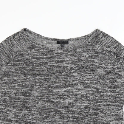 Topshop Womens Black   Pullover Sweatshirt Size 8