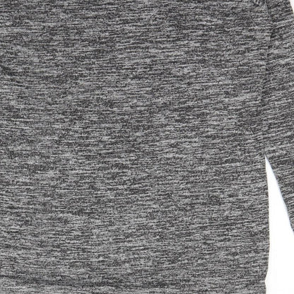 Topshop Womens Black   Pullover Sweatshirt Size 8