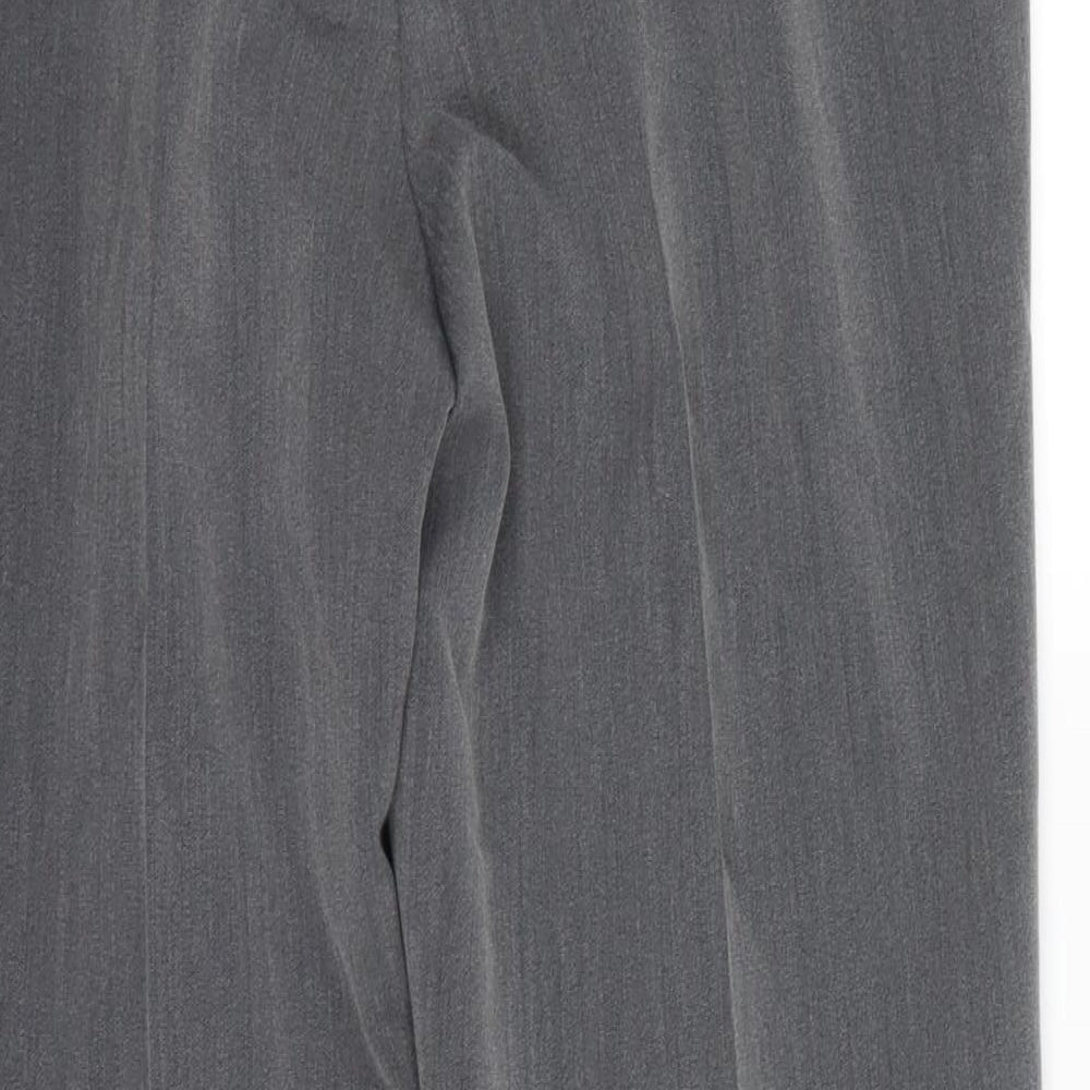 Bonmarche Womens Grey   Dress Pants Trousers Size 12 L27 in