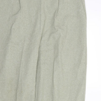 Classic  Womens Green   Dress Pants Trousers Size 18 L30 in