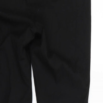 Womens UK Size 12 H&M Regular Fit Dress Pants Black Trousers