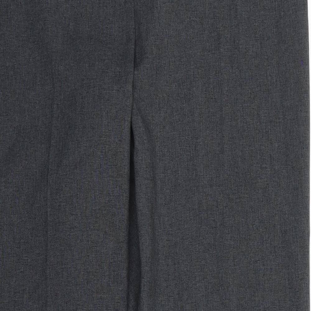 George  Womens Grey   Dress Pants Trousers Size 12 L30 in