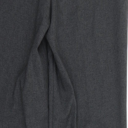 George  Womens Grey   Dress Pants Trousers Size 12 L30 in