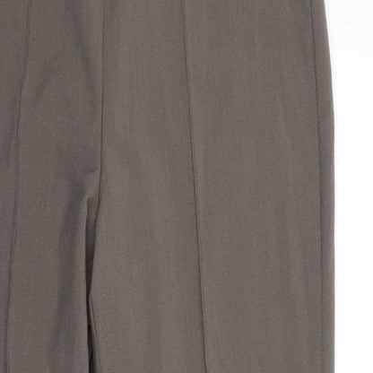 BM Collection Womens Beige   Dress Pants Trousers Size 12 L26.5 in