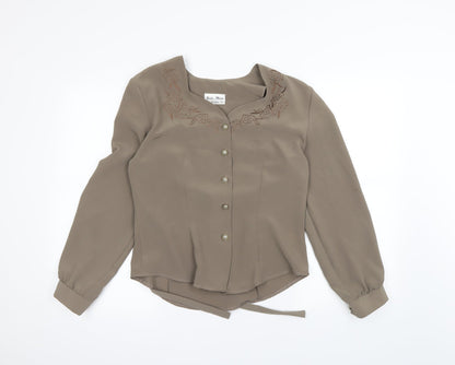 Bella moda Womens Beige   Jacket  Size 12