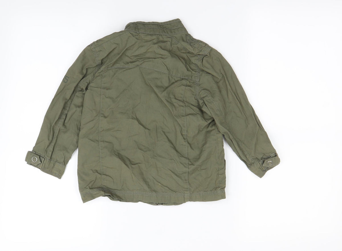Next  Girls Green   Jacket  Size 2-3 Years