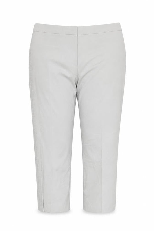 Womens UK Size 22 Capsule Regular Fit Dress Pants Grey Trousers