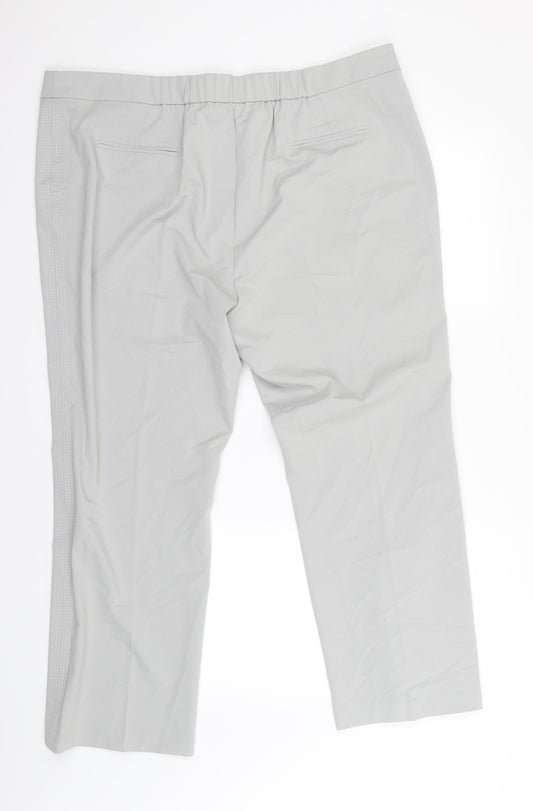 Capsule Womens Grey   Dress Pants Trousers Size 22 L27 in