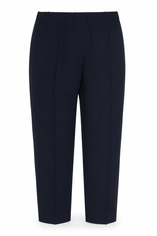 Womens UK Size 12 Classic Regular Fit Dress Pants Blue Trousers