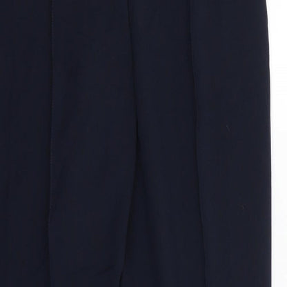 Classic  Womens Blue   Dress Pants Trousers Size 12 L27 in
