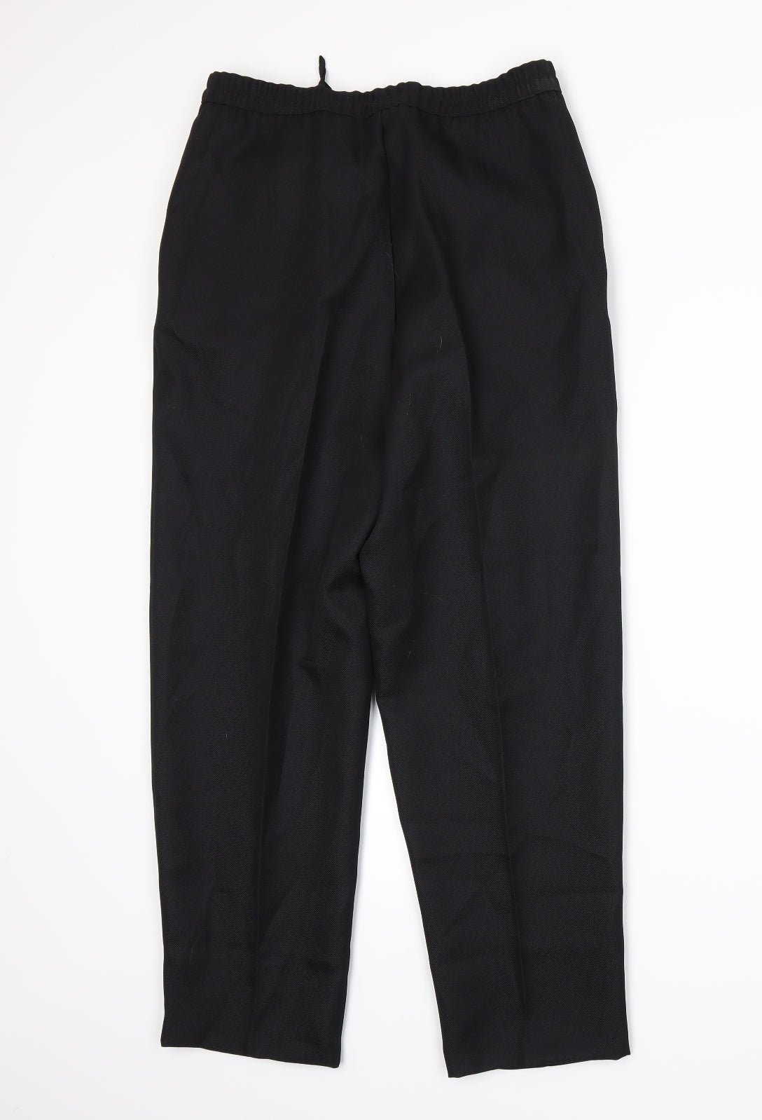 Womens UK Size 12 Slimtru Regular Fit  Black Trousers