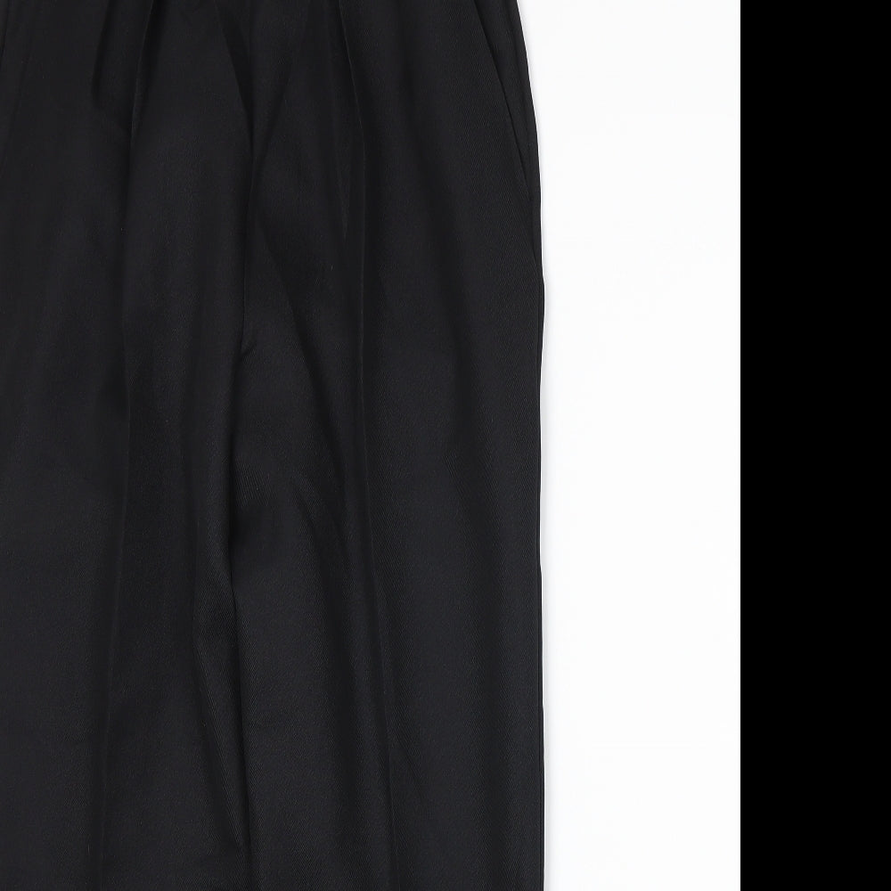 Womens UK Size 12 Slimtru Regular Fit  Black Trousers