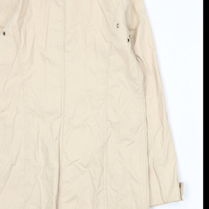 Gap Womens Beige   Overcoat Jacket Size S