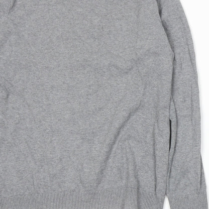 Cedar Wood State Mens Grey  Knit Pullover Jumper Size M