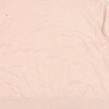 Preworn Womens Pink  Knit Pullover Jumper Size 16