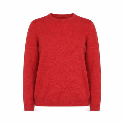 Cedarwood State Womens Red Knit Pullover Jumper Size M