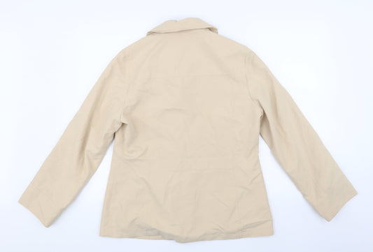 Marks and Spencer Womens Beige   Jacket  Size 12