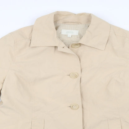 Marks and Spencer Womens Beige   Jacket  Size 12