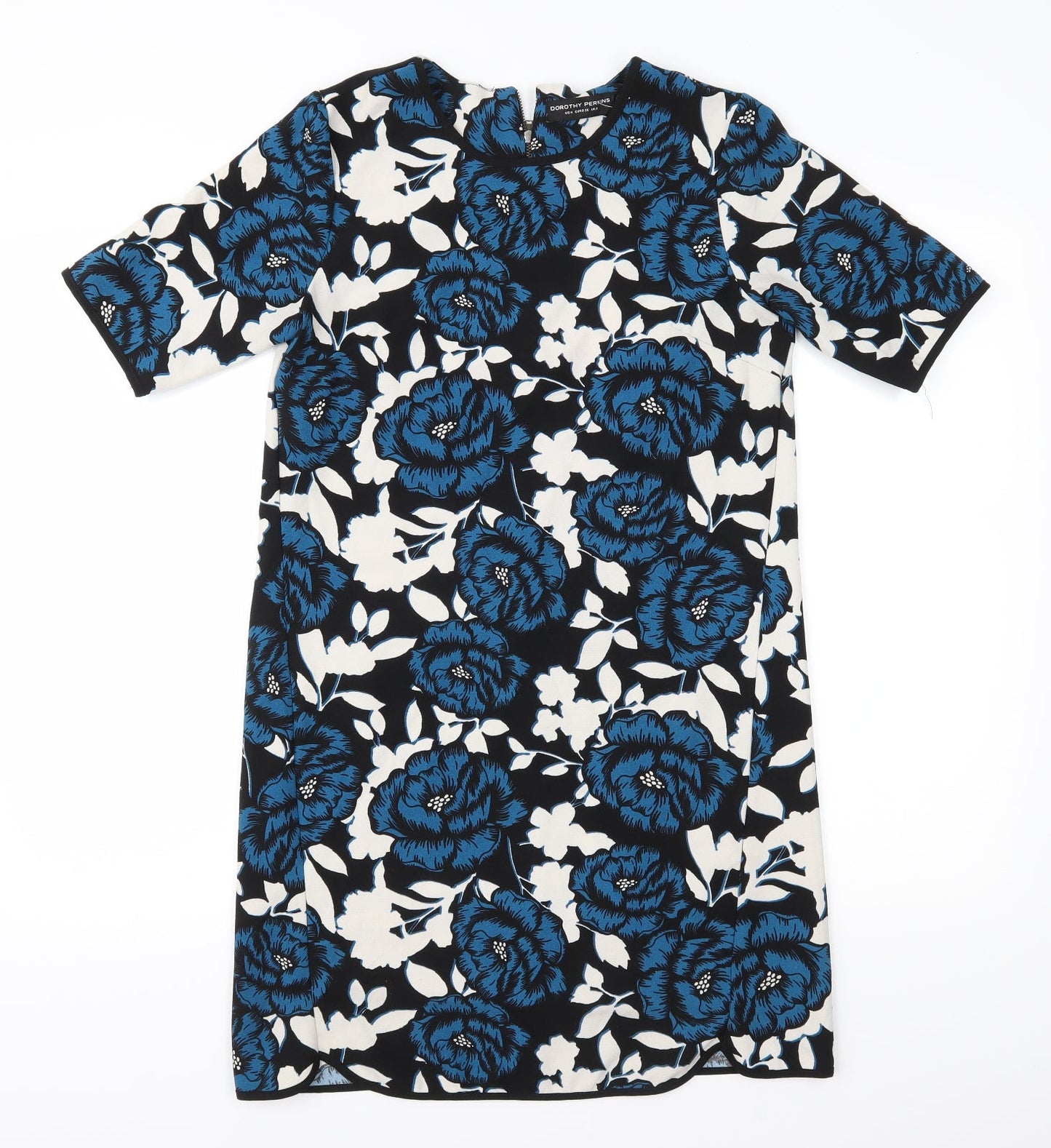 Dorothy Perkins Womens Blue Floral  Shift  Size 8