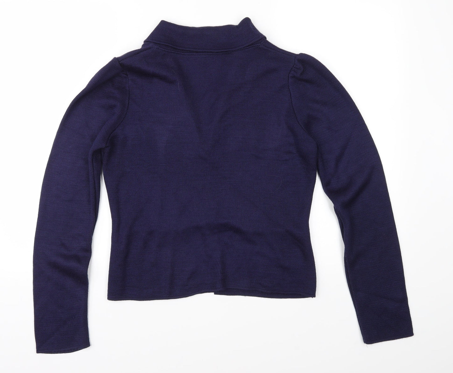 Dorothy Perkins Womens Blue  Knit Cardigan Jumper Size 12