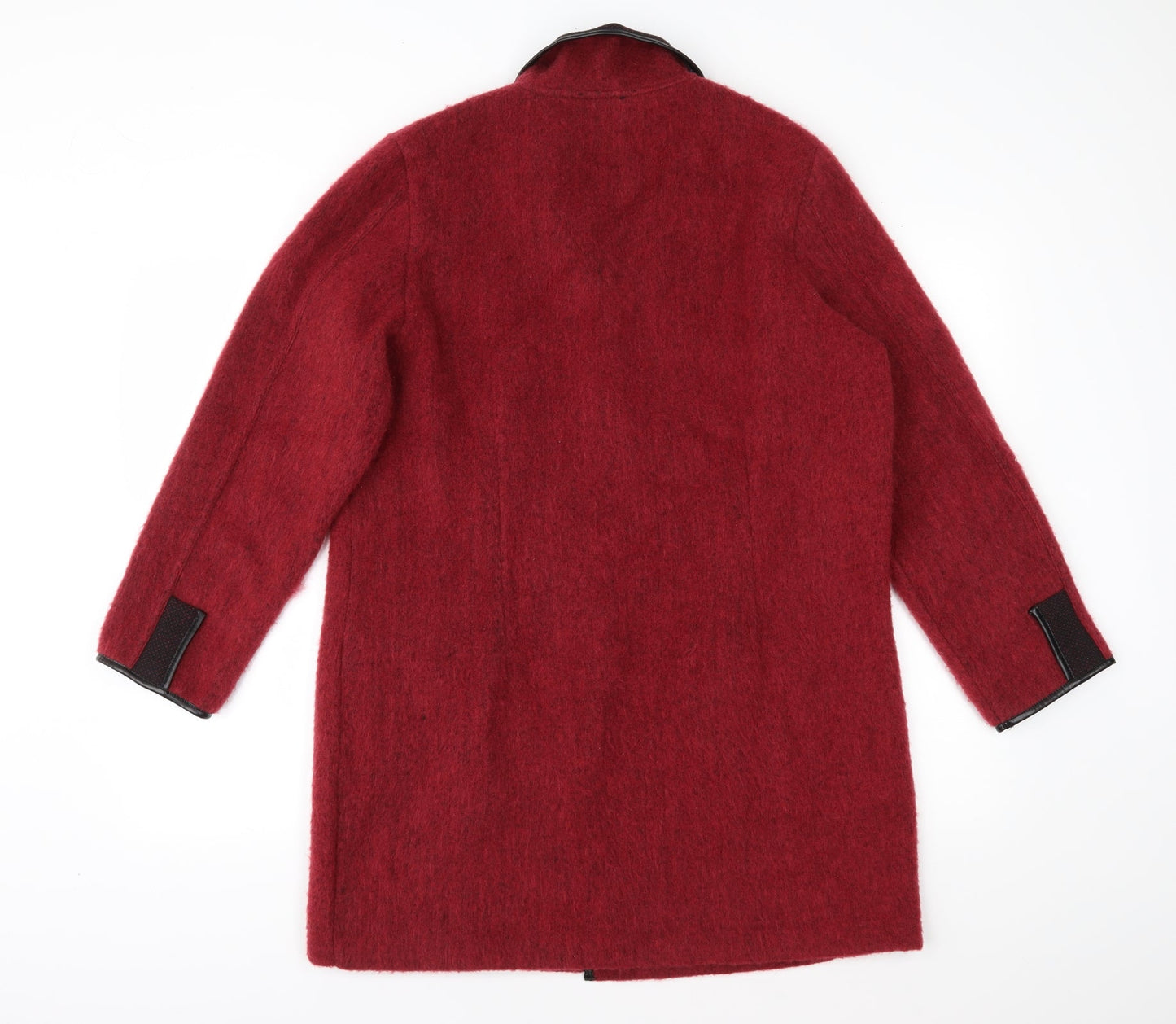 Womens UK Size 14 Afibel Red Overcoat