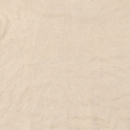 Studio Womens Beige  Knit Pullover Jumper Size 12