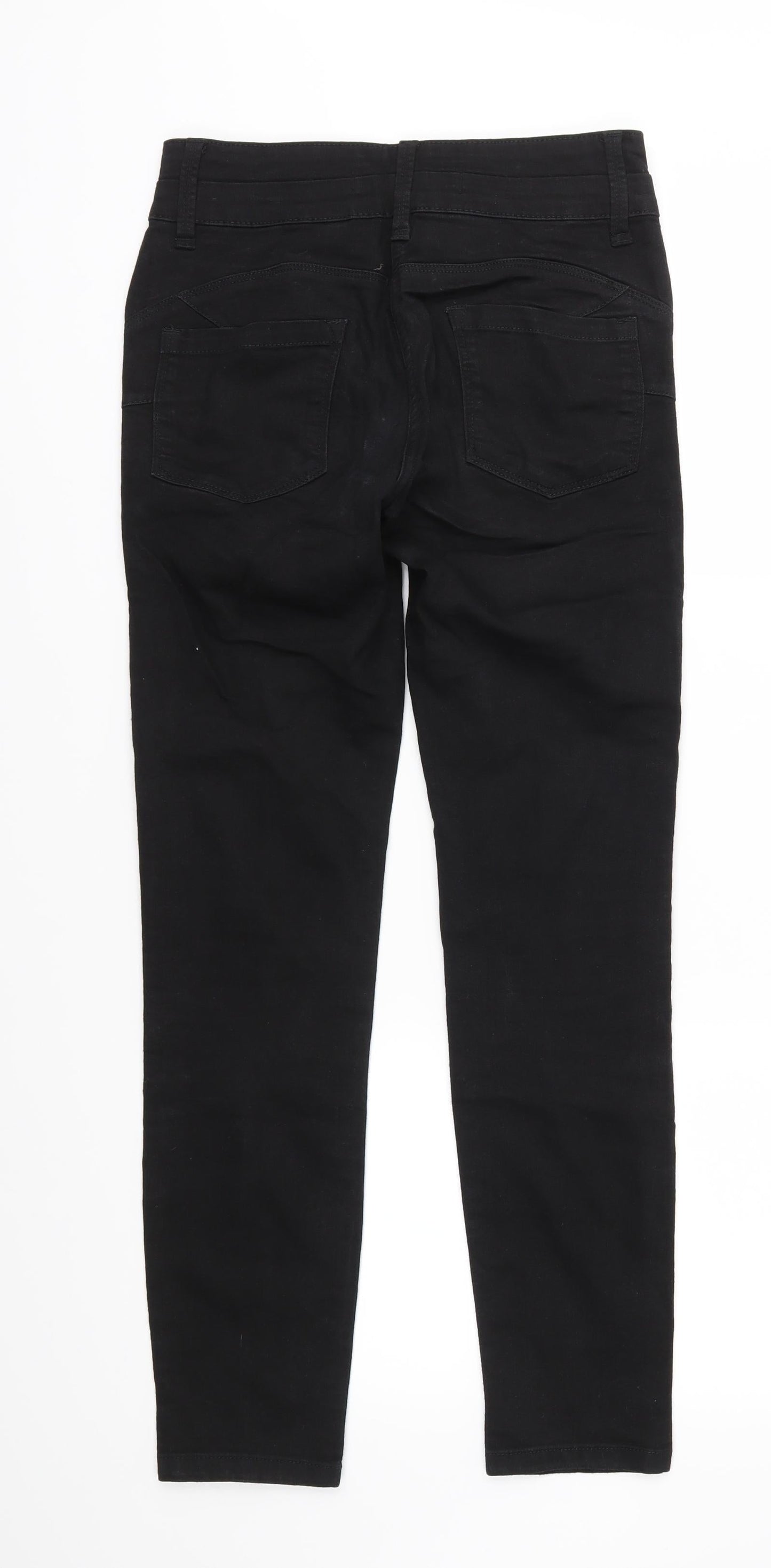 Marks and Spencer Womens Black  Denim Skinny Jeans Size 6 L28 in