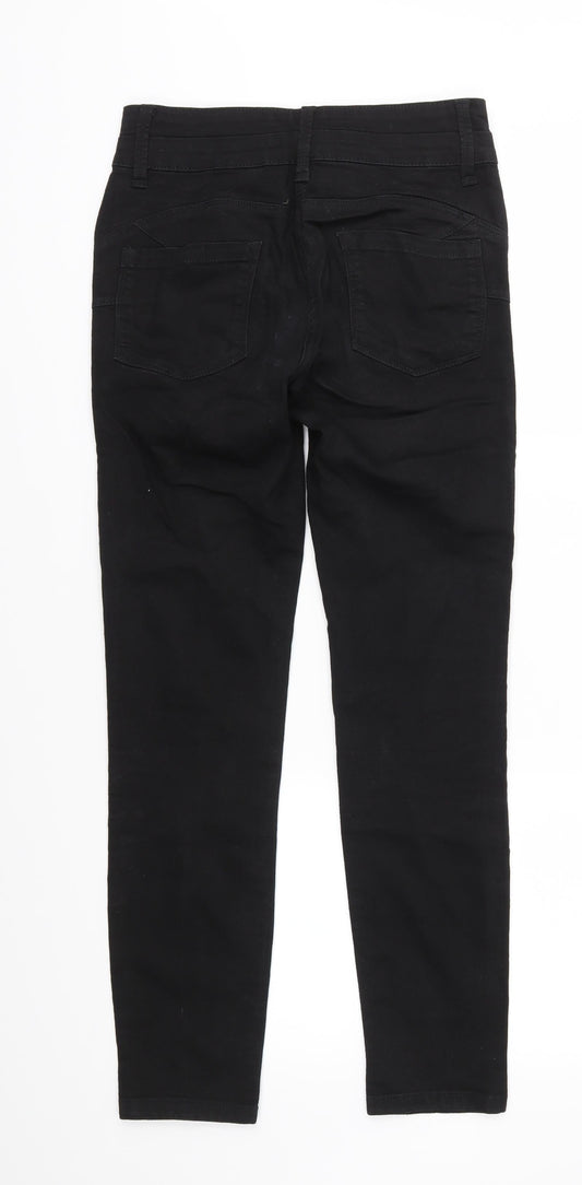 Marks and Spencer Womens Black  Denim Skinny Jeans Size 6 L28 in