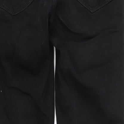 Marks and Spencer Womens Black  Denim Skinny Jeans Size 6 L28 in