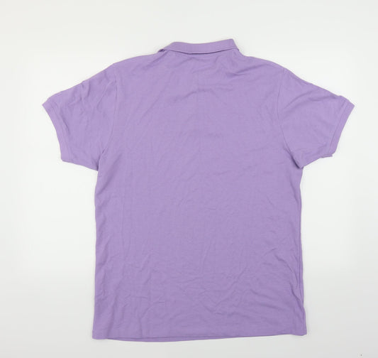 Primark Mens Purple    Polo Size L