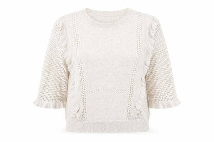 Marks & Spencer Womens Beige   Pullover Jumper Size 10