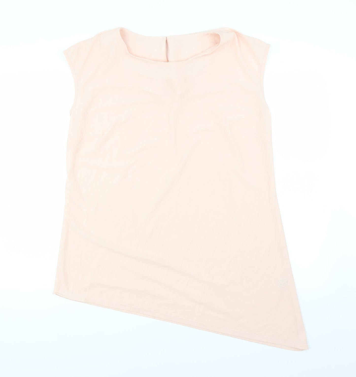 Womens UK Size M Preworn Pink Basic Blouse