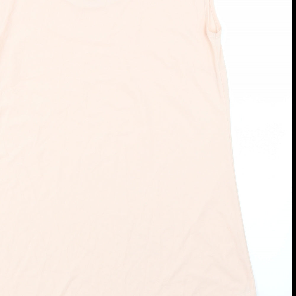 Womens UK Size M Preworn Pink Basic Blouse