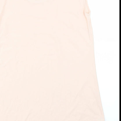 Womens UK Size M Preworn Pink Basic Blouse