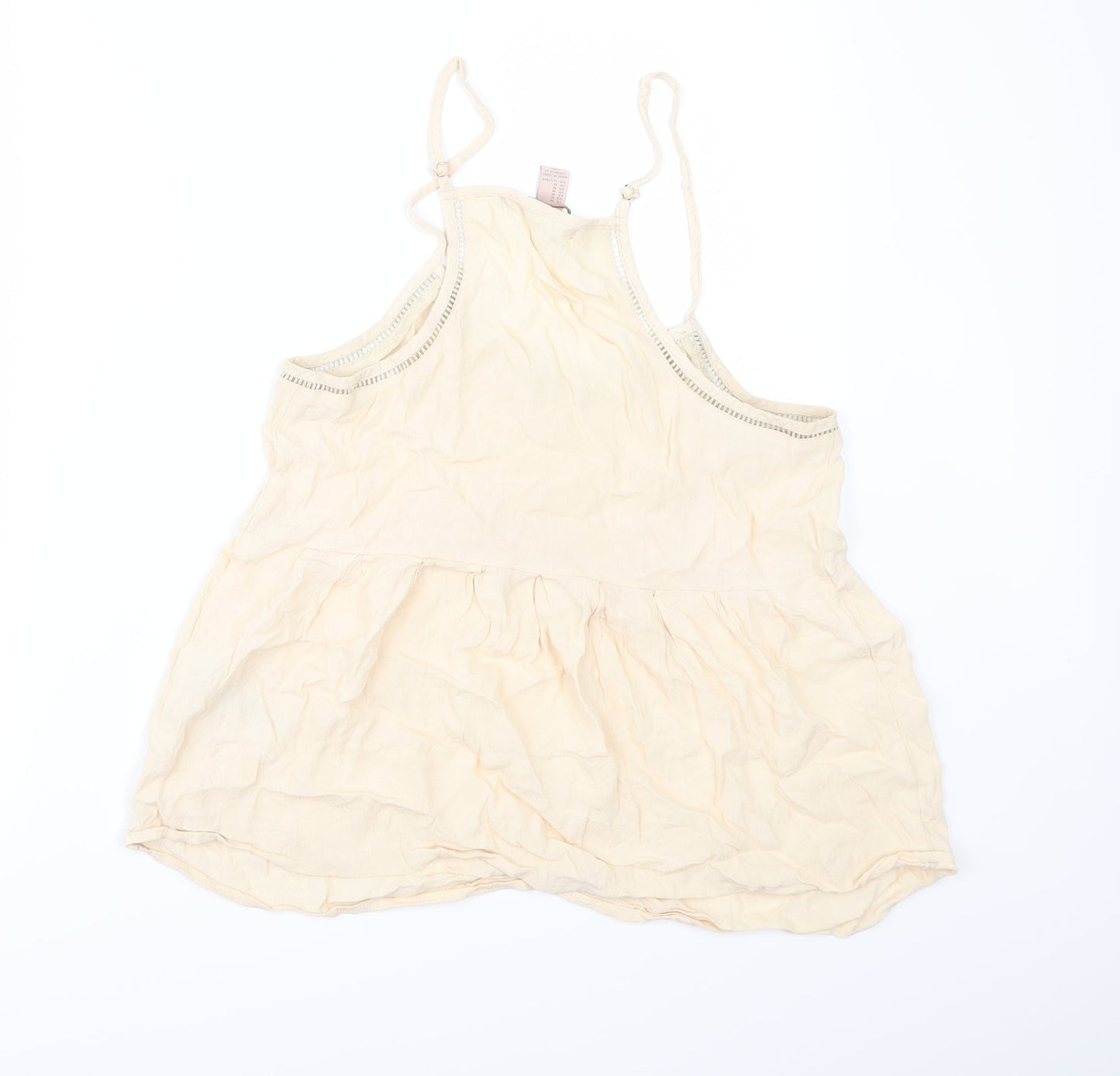 FOREVER 21 Womens Beige   Camisole Blouse Size M