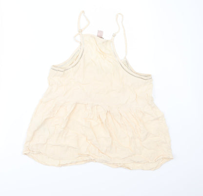 FOREVER 21 Womens Beige   Camisole Blouse Size M