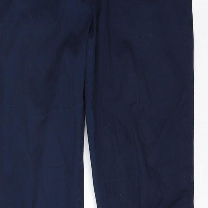 Only Womens Blue   Trousers  Size 8 L32 in