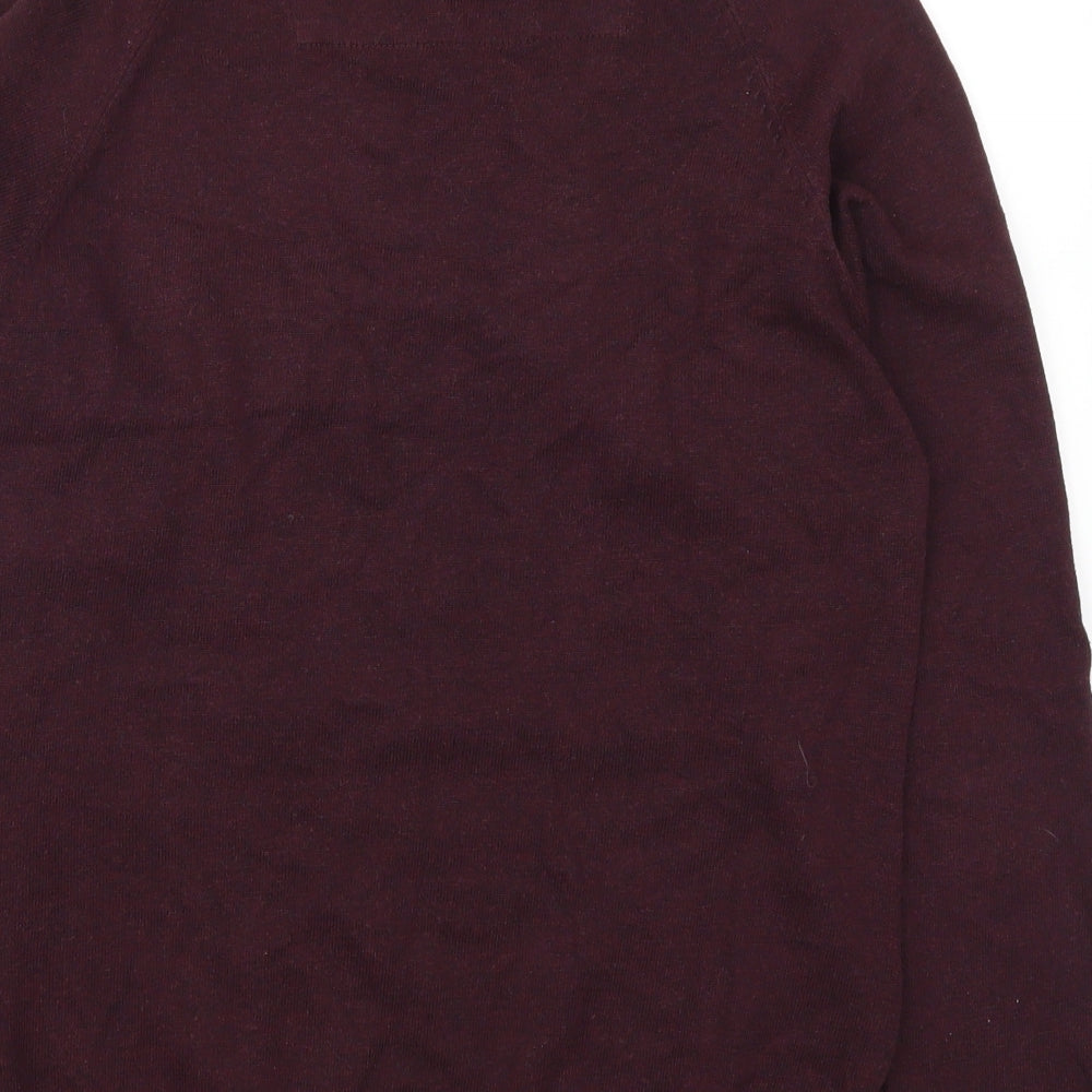 Marks and Spencer Mens Purple   Pullover Jumper Size S