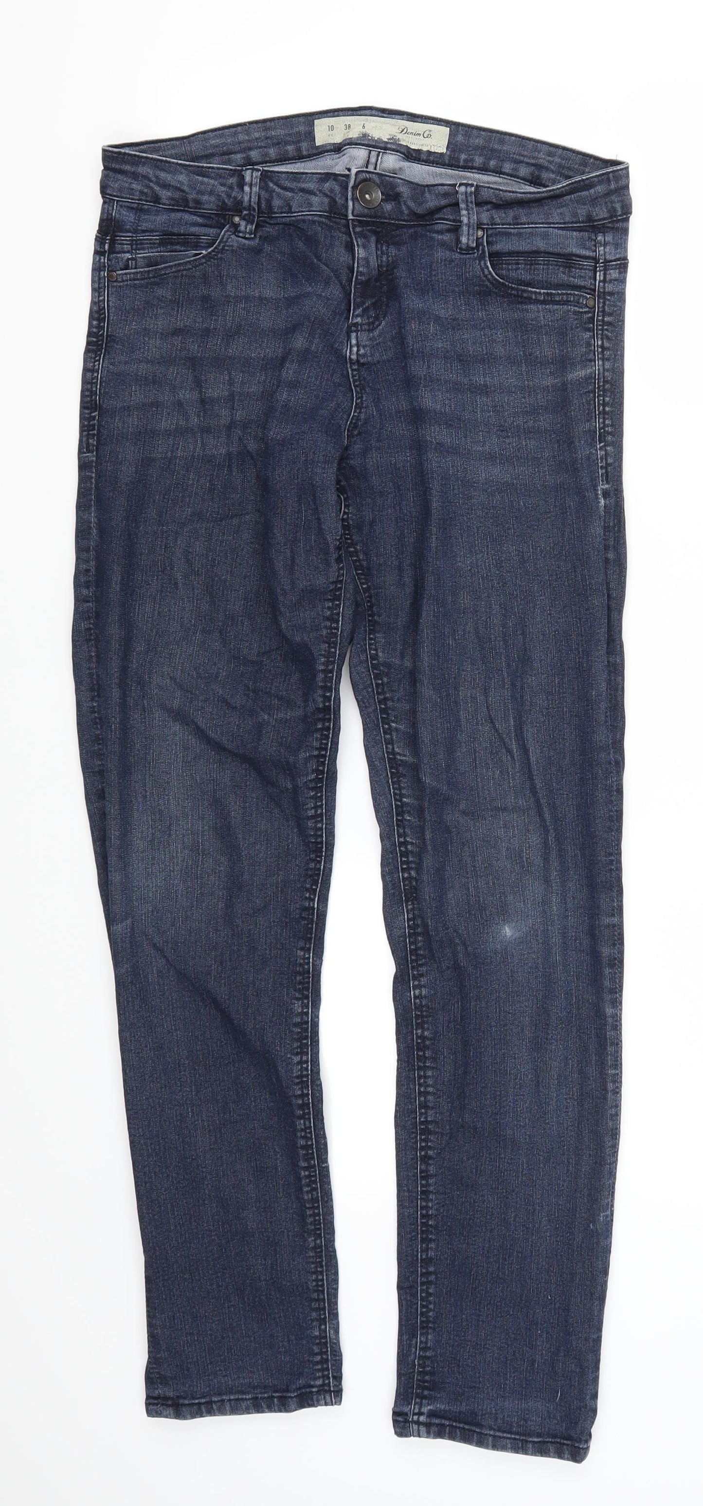 Denim Co Womens Blue  Denim Skinny Jeans Size 10 L28.5 in