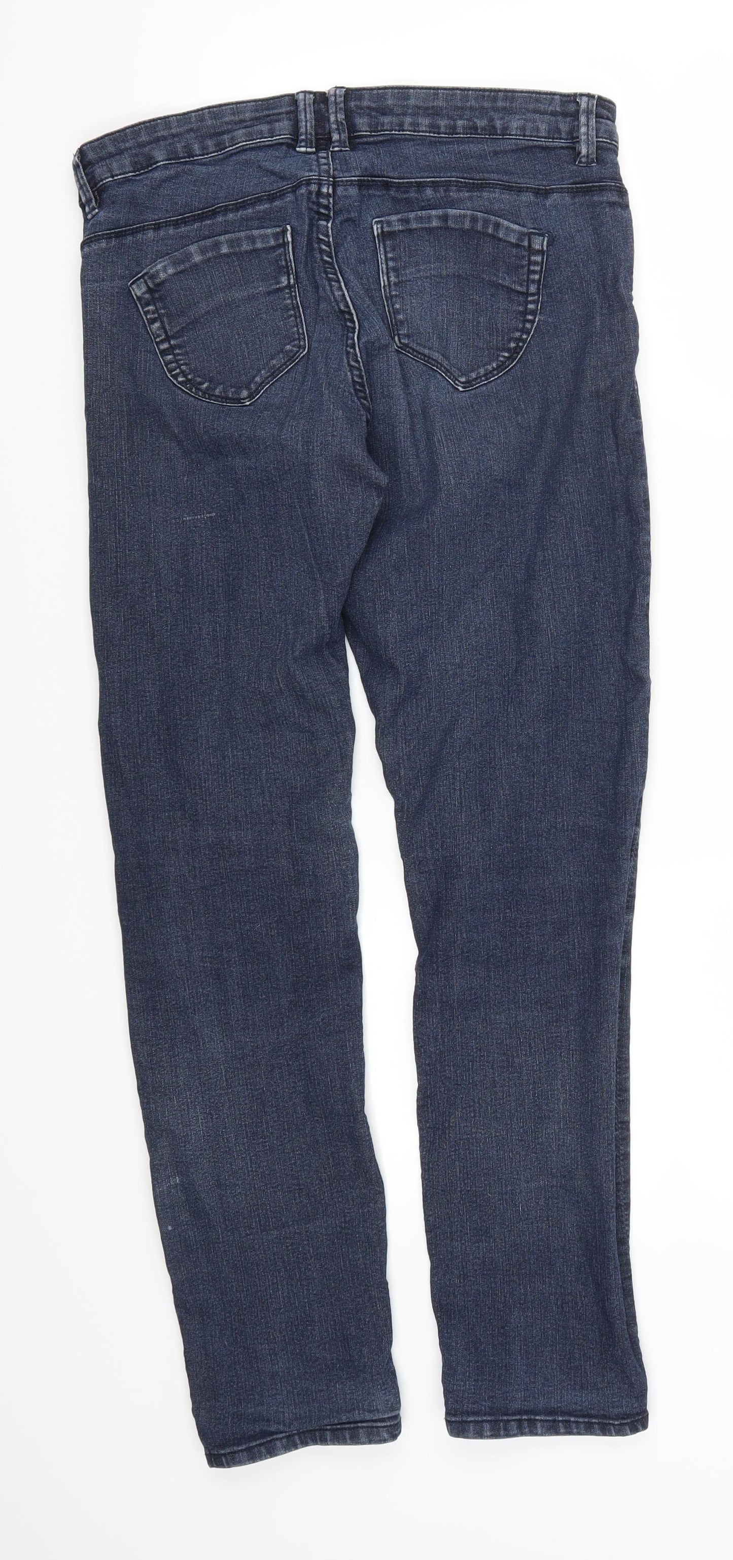 Denim Co Womens Blue  Denim Skinny Jeans Size 10 L28.5 in