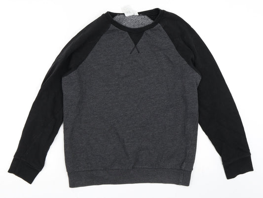 Topman Mens Grey   Pullover Sweatshirt Size M