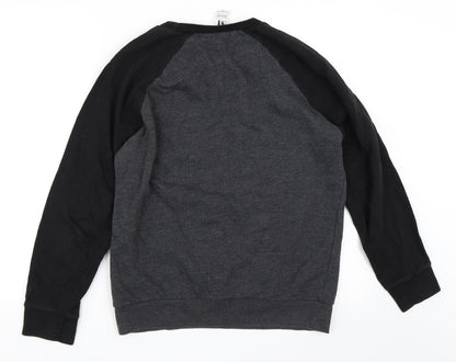 Topman Mens Grey   Pullover Sweatshirt Size M