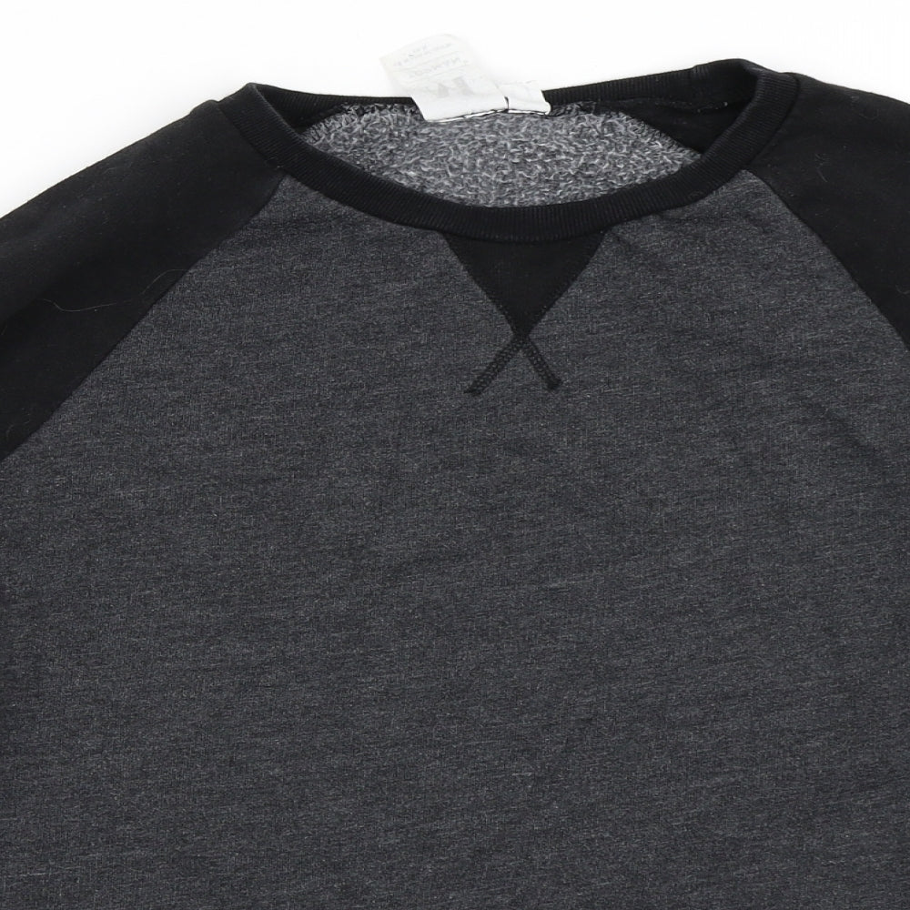 Topman Mens Grey   Pullover Sweatshirt Size M