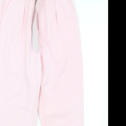 rebellious Womens Pink   Trousers  Size 8 L26 in