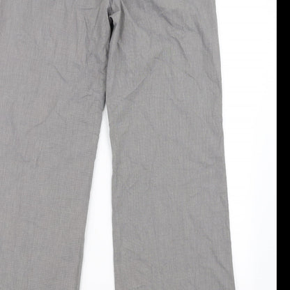 Marks and Spencer Womens Grey   Trousers  Size 12 L30 in