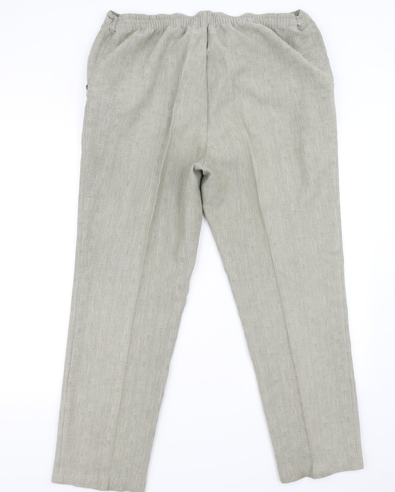 Womens UK Size 16 Marks and Spencer Regular Fit  Beige Trousers