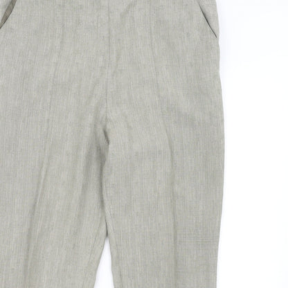 Womens UK Size 16 Marks and Spencer Regular Fit  Beige Trousers