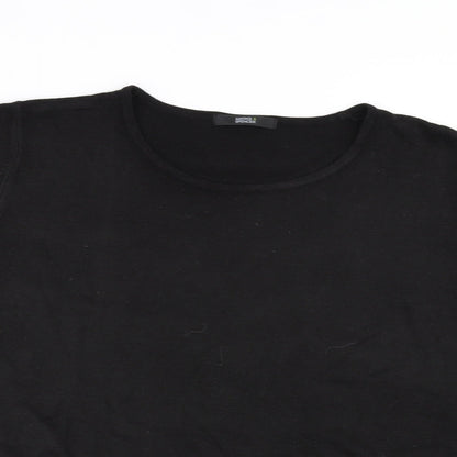 Womens UK Size 16 Marks and Spencer Black  T-Shirt