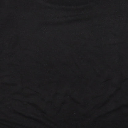 Womens UK Size 16 Marks and Spencer Black  T-Shirt